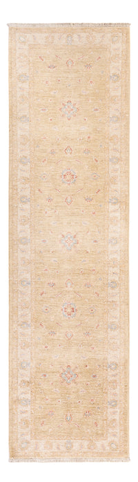 Loper Ziegler tapijt - 297 x 81 cm - licht beige