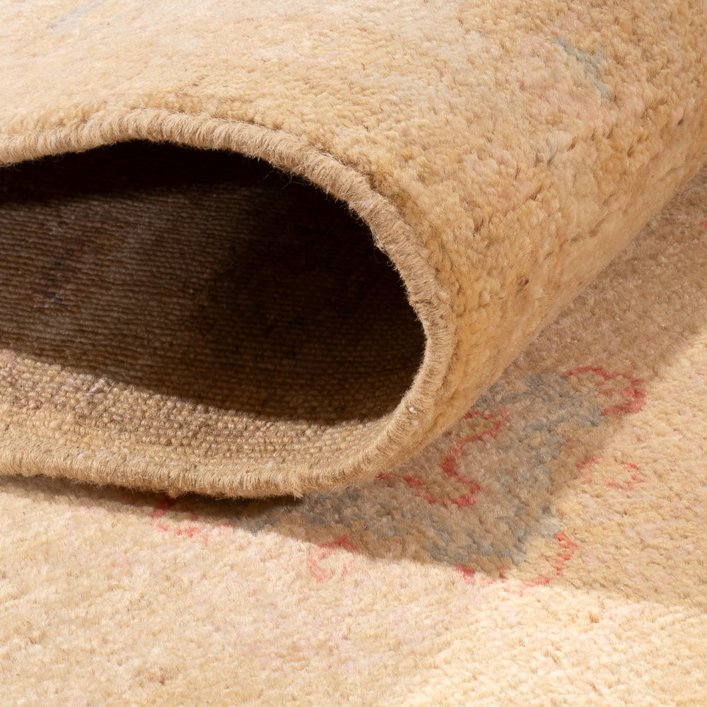 Loper Ziegler tapijt - 297 x 81 cm - licht beige