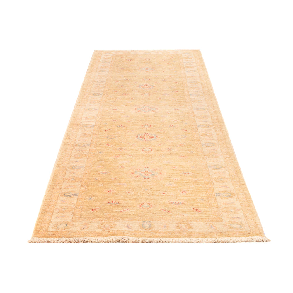 Loper Ziegler tapijt - 297 x 81 cm - licht beige