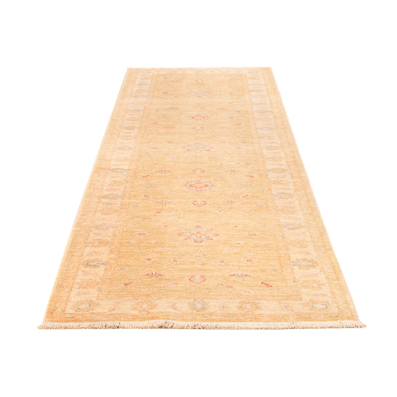 Loper Ziegler tapijt - 297 x 81 cm - licht beige