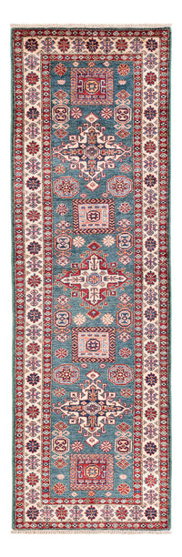 Loper Ziegler Tapijt - Kazak - 253 x 78 cm - donkerblauw