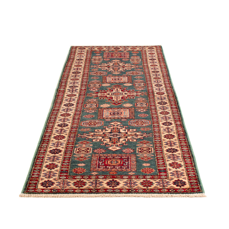 Loper Ziegler Tapijt - Kazak - 253 x 78 cm - donkerblauw
