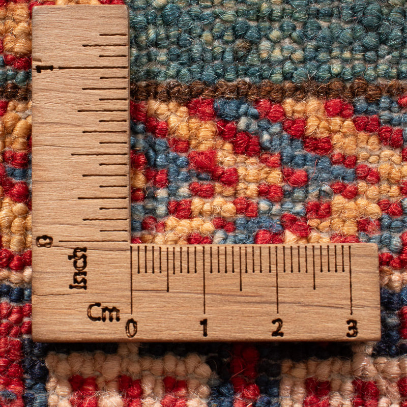 Loper Ziegler Tapijt - Kazak - 253 x 78 cm - donkerblauw