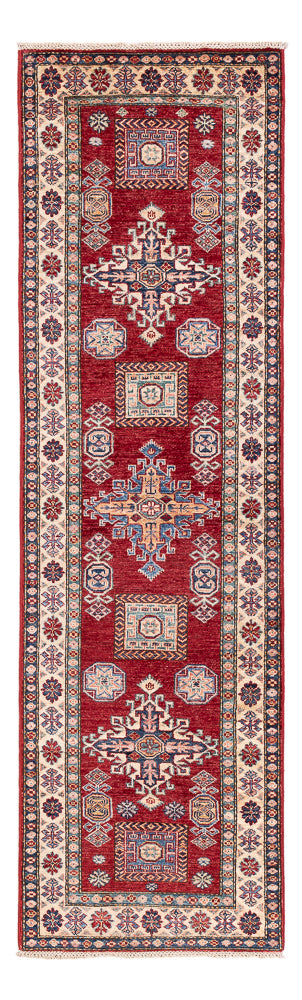 Loper Ziegler Tapijt - Kazak - 260 x 75 cm - rood