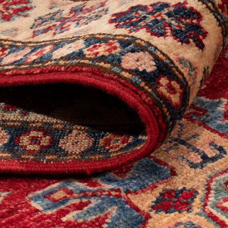 Loper Ziegler Tapijt - Kazak - 260 x 75 cm - rood