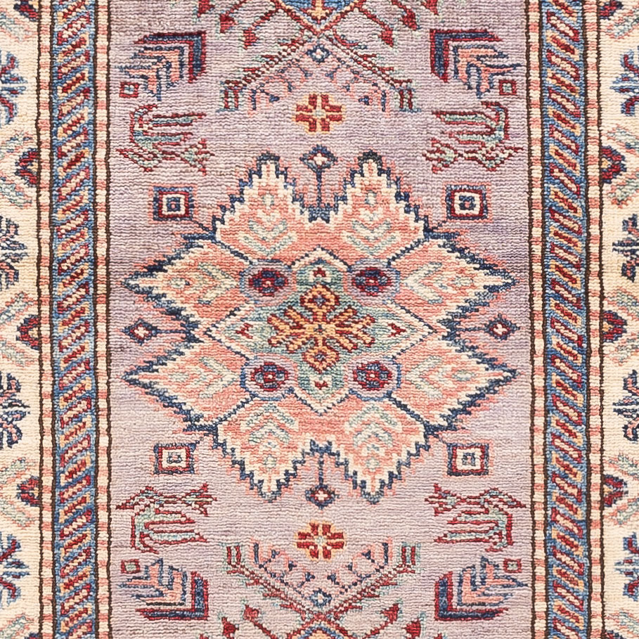 Loper Ziegler Tapijt - Kazak - 250 x 78 cm - zalm