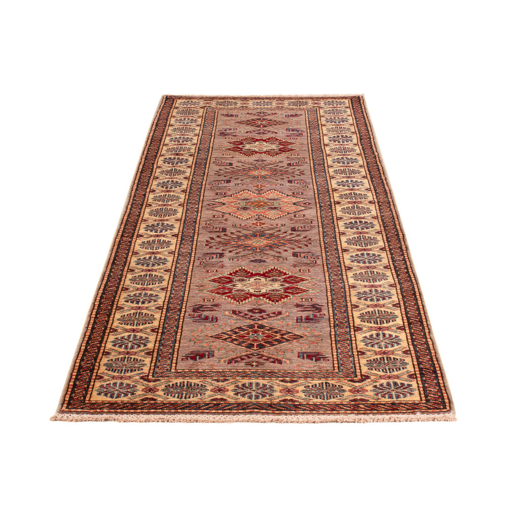 Loper Ziegler Tapijt - Kazak - 250 x 78 cm - zalm