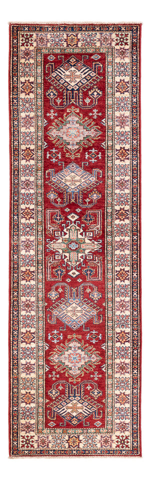 Loper Ziegler Tapijt - Kazak - 251 x 76 cm - rood