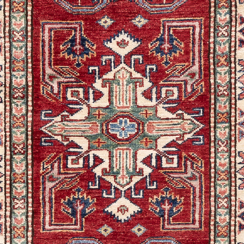 Loper Ziegler Tapijt - Kazak - 251 x 74 cm - rood