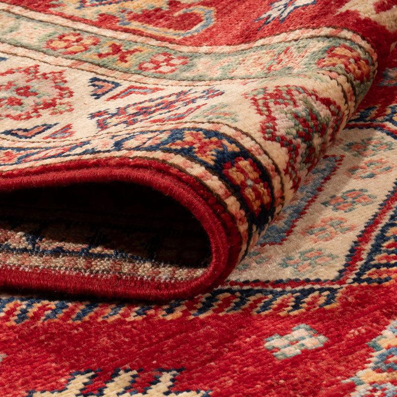 Loper Ziegler Tapijt - Kazak - 236 x 77 cm - rood