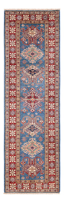 Loper Ziegler Tapijt - Kazak - 242 x 73 cm - blauw