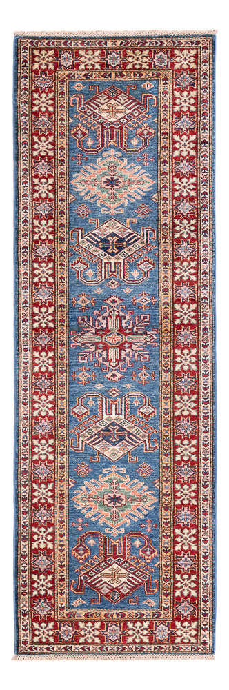 Loper Ziegler Tapijt - Kazak - 240 x 75 cm - blauw