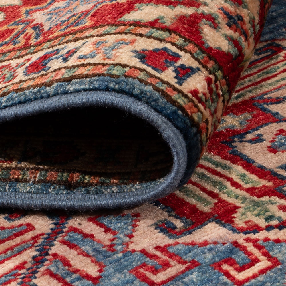 Loper Ziegler Tapijt - Kazak - 240 x 75 cm - blauw