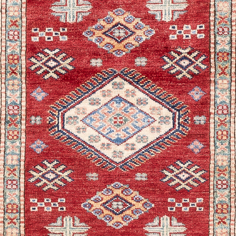 Loper Ziegler Tapijt - Kazak - 238 x 75 cm - rood