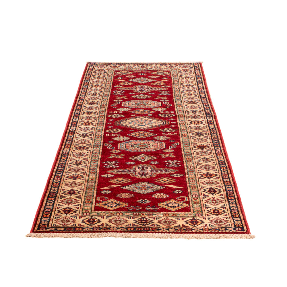 Loper Ziegler Tapijt - Kazak - 238 x 75 cm - rood