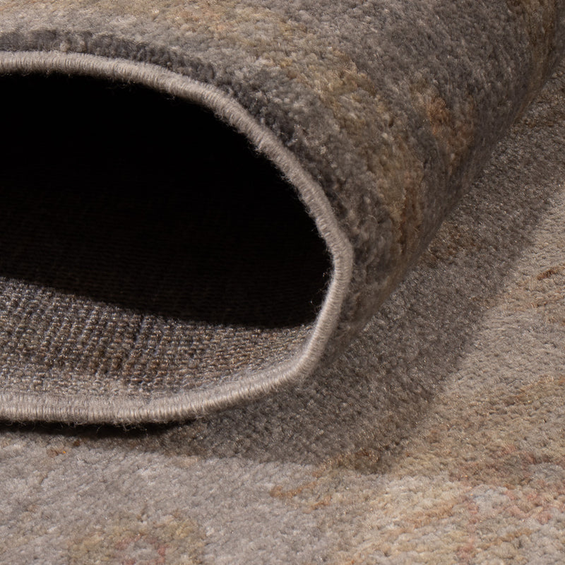 Loper Ziegler tapijt - Modern - 338 x 81 cm - grijs