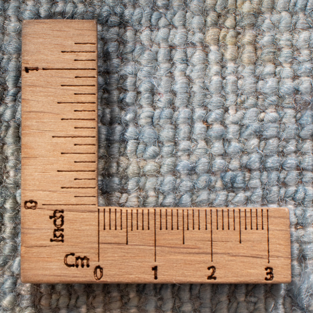 Loper Ziegler tapijt - Modern - 303 x 89 cm - lichtblauw