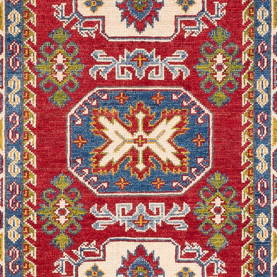 Loper Ziegler Tapijt - Kazak - 300 x 80 cm - rood