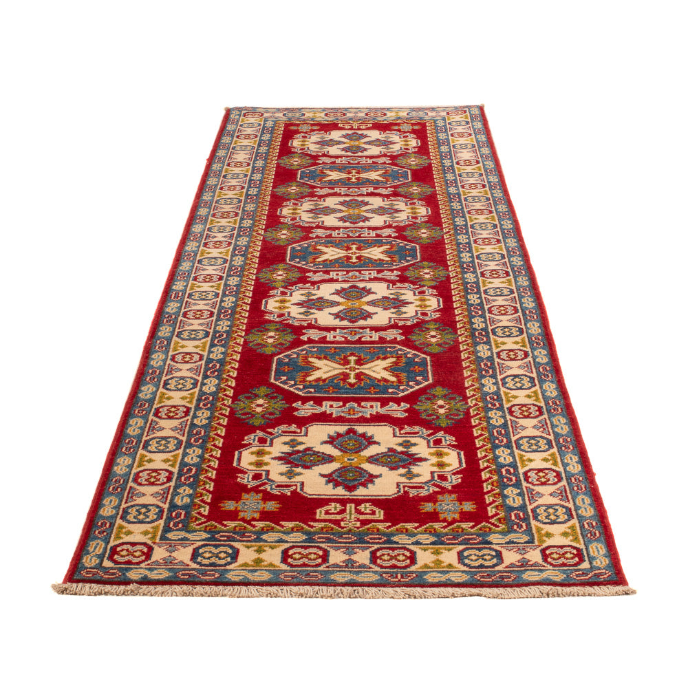 Loper Ziegler Tapijt - Kazak - 300 x 80 cm - rood