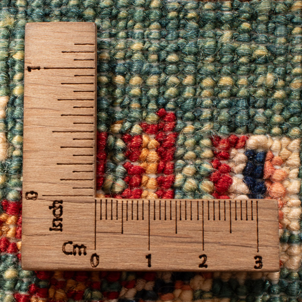 Loper Ziegler Tapijt - Kazak - 248 x 75 cm - donkergroen