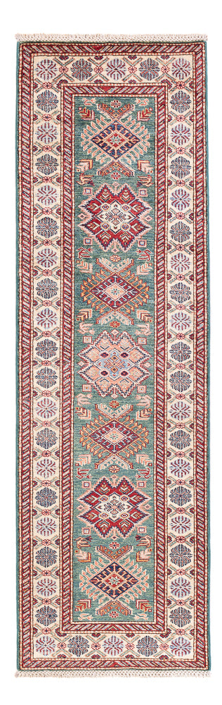 Loper Ziegler Tapijt - Kazak - 248 x 73 cm - donkergroen