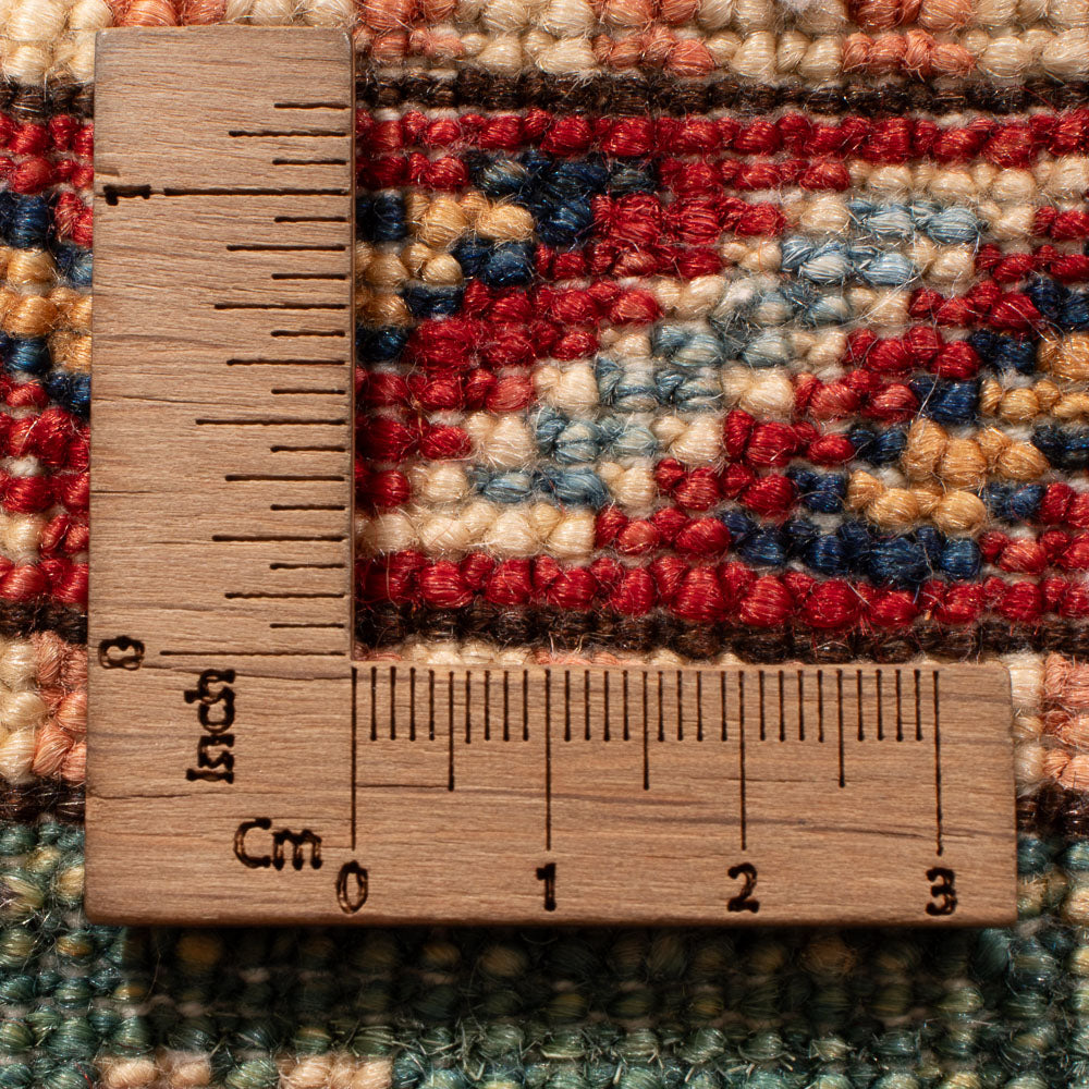 Loper Ziegler Tapijt - Kazak - 248 x 73 cm - donkergroen