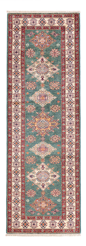 Loper Ziegler Tapijt - Kazak - 242 x 78 cm - groen
