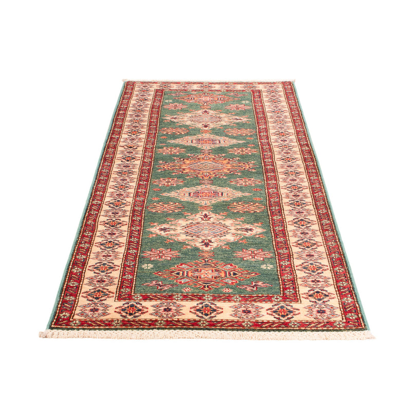 Loper Ziegler Tapijt - Kazak - 242 x 78 cm - groen