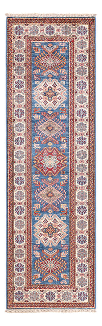 Loper Ziegler Tapijt - Kazak - 246 x 75 cm - blauw