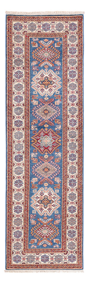 Loper Ziegler Tapijt - Kazak - 247 x 73 cm - blauw