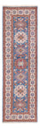 Loper Ziegler Tapijt - Kazak - 247 x 73 cm - blauw