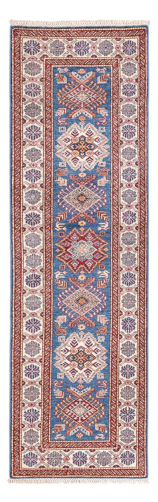 Loper Ziegler Tapijt - Kazak - 247 x 73 cm - blauw