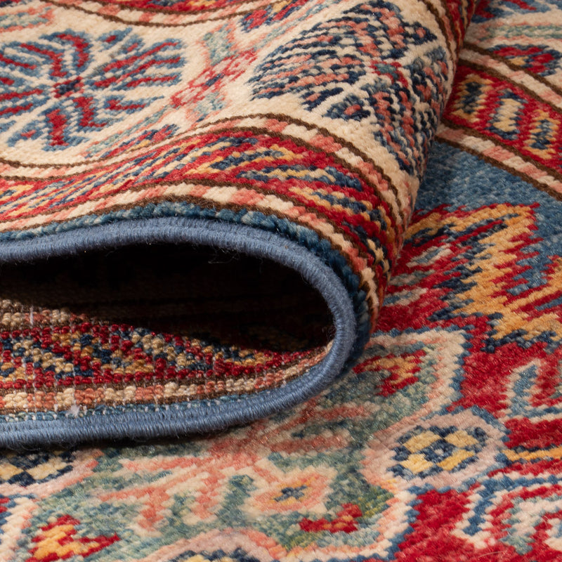 Loper Ziegler Tapijt - Kazak - 247 x 73 cm - blauw