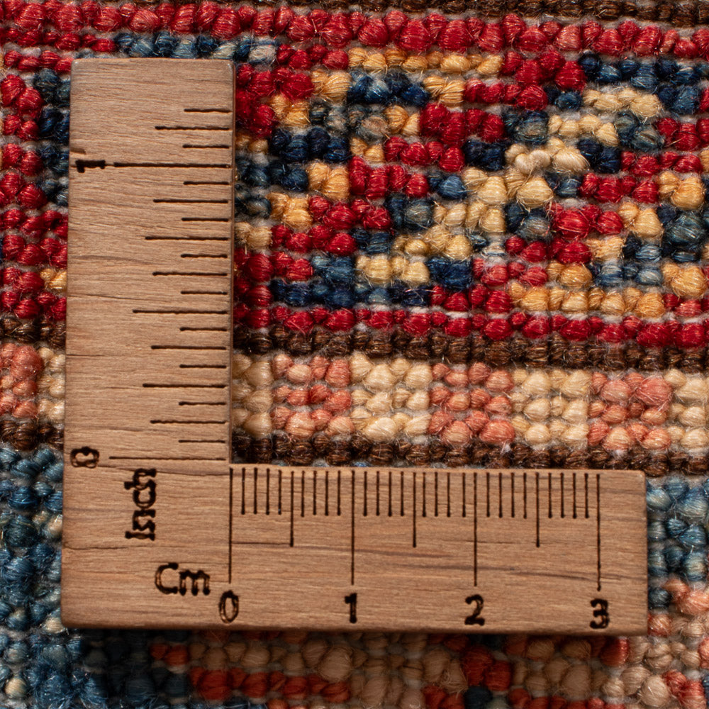 Loper Ziegler Tapijt - Kazak - 247 x 73 cm - blauw