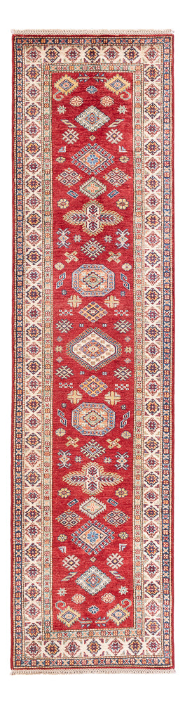 Loper Ziegler Tapijt - Kazak - 301 x 79 cm - rood