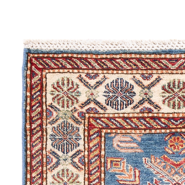 Loper Ziegler Tapijt - Kazak - 287 x 78 cm - blauw