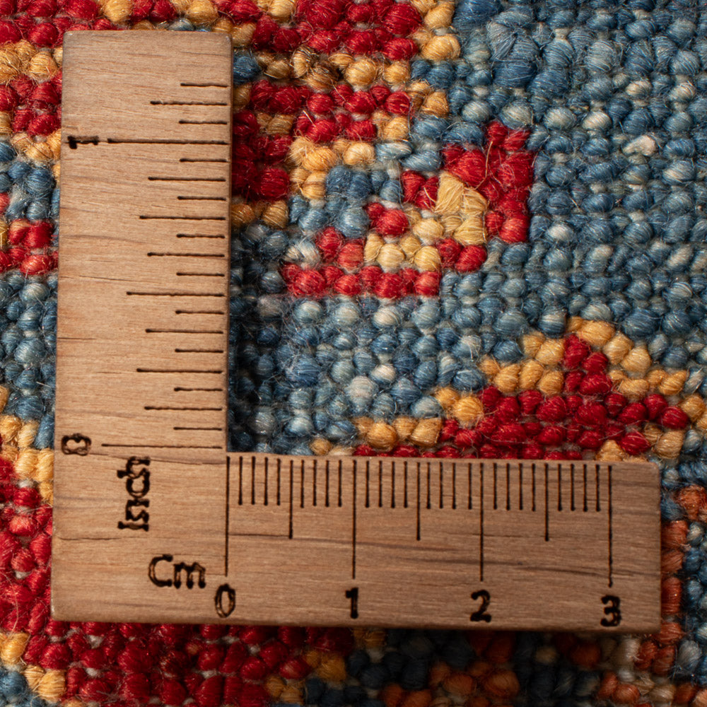 Loper Ziegler Tapijt - Kazak - 287 x 78 cm - blauw