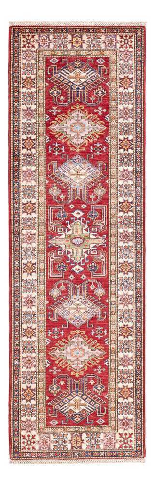 Loper Ziegler Tapijt - Kazak - 250 x 76 cm - rood