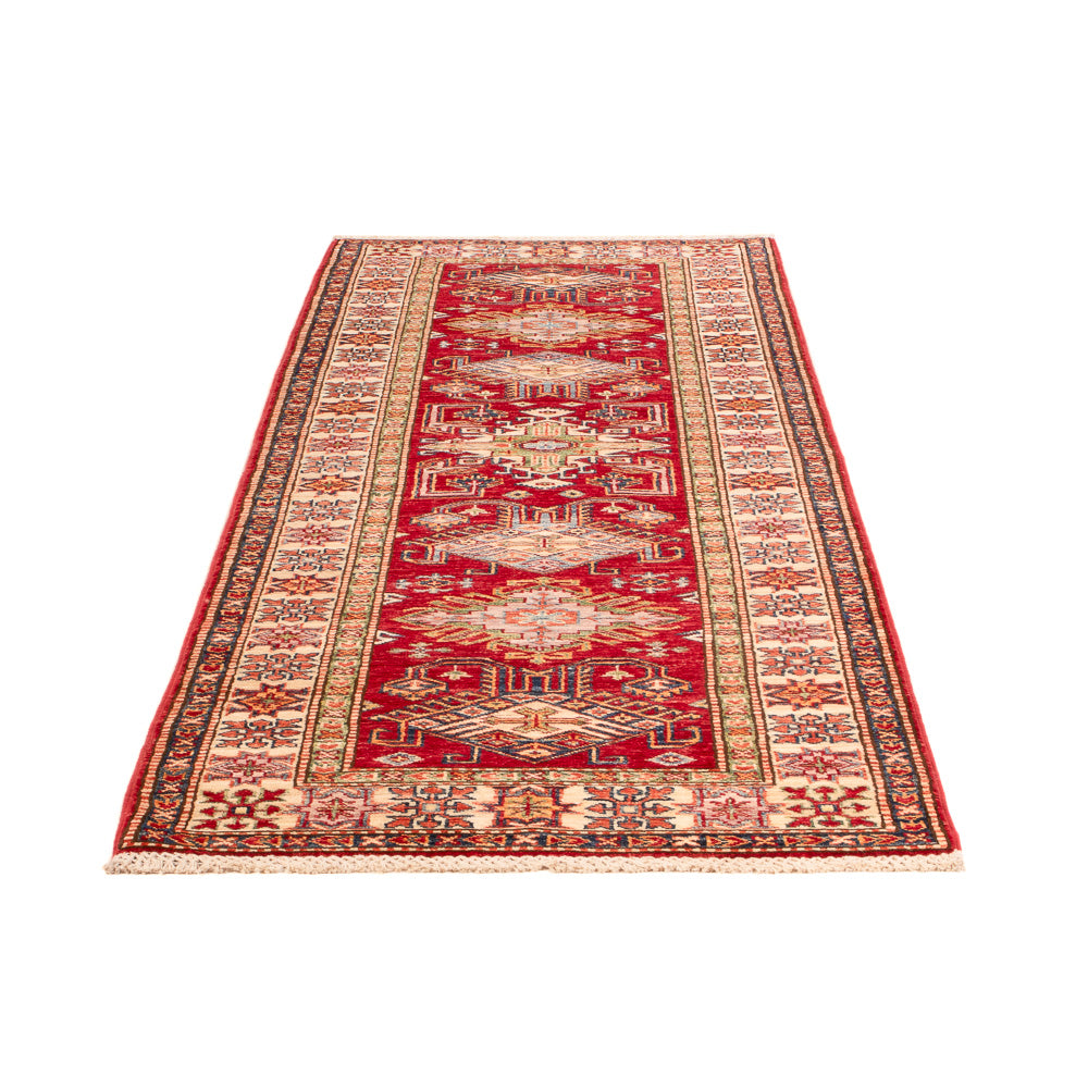 Loper Ziegler Tapijt - Kazak - 250 x 76 cm - rood