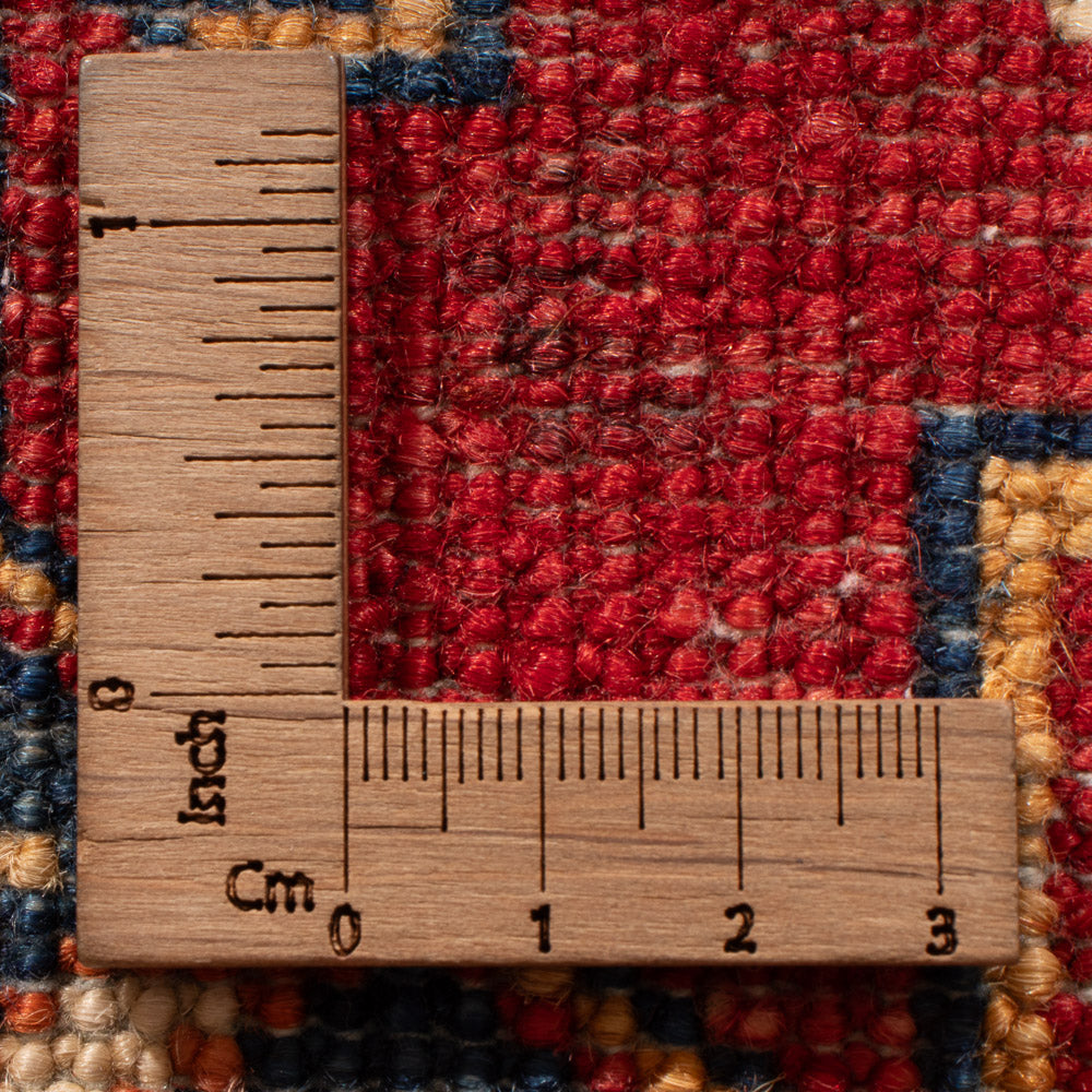 Loper Ziegler Tapijt - Kazak - 250 x 76 cm - rood