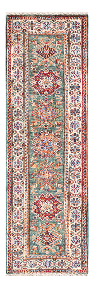 Loper Ziegler Tapijt - Kazak - 244 x 75 cm - lichtgroen