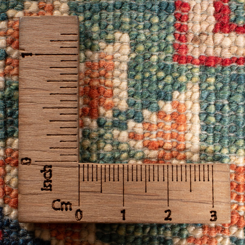 Loper Ziegler Tapijt - Kazak - 244 x 75 cm - lichtgroen