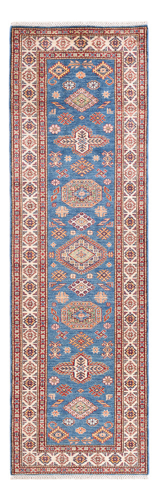 Loper Ziegler Tapijt - Kazak - 252 x 75 cm - blauw