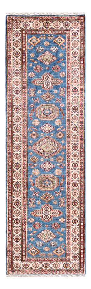 Loper Ziegler Tapijt - Kazak - 252 x 75 cm - blauw