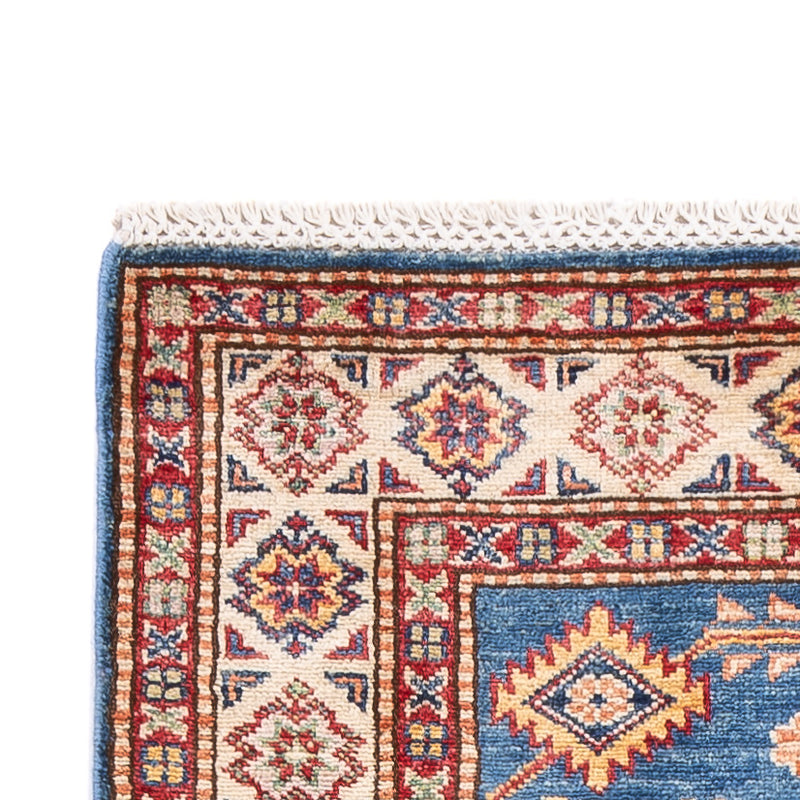Loper Ziegler Tapijt - Kazak - 252 x 75 cm - blauw