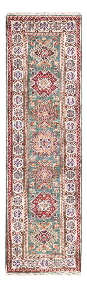 Loper Ziegler Tapijt - Kazak - 243 x 72 cm - lichtgroen