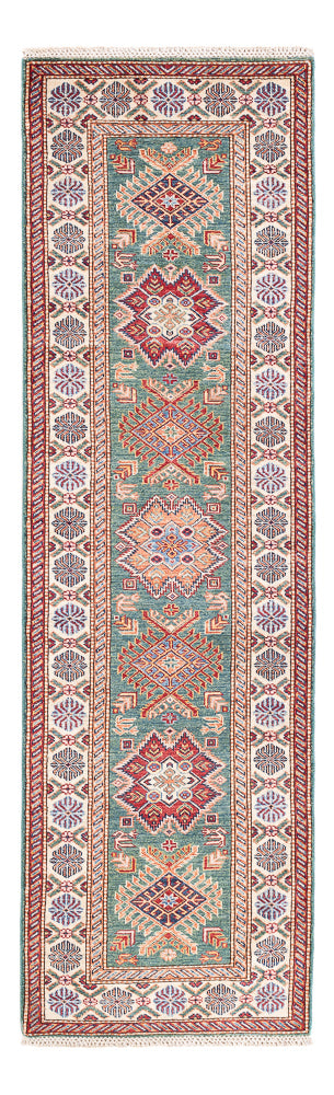 Loper Ziegler Tapijt - Kazak - 243 x 72 cm - lichtgroen