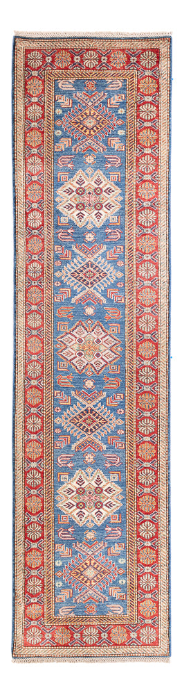 Loper Ziegler Tapijt - Kazak - 307 x 83 cm - blauw