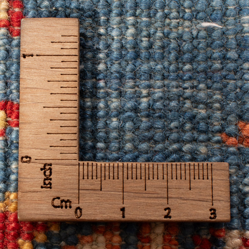 Loper Ziegler Tapijt - Kazak - 307 x 83 cm - blauw