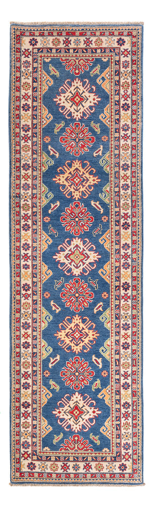 Loper Ziegler Tapijt - Kazak - 290 x 84 cm - blauw